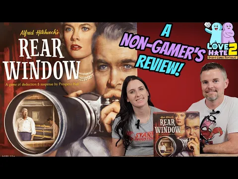 Rear Window - A Non-Gamer's Review! | Funko Games #boardgames #boardgamereview #rearwindow
