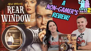 Rear Window - A Non-Gamer's Review! | Funko Games #boardgames #boardgamereview #rearwindow