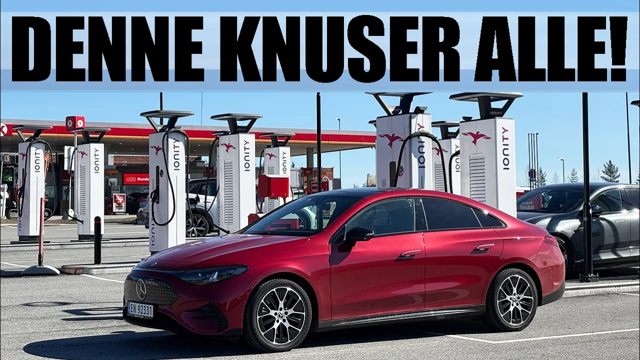 Mercedes CLA 350 4Matic | REKKEVIDDETEST i 80, 100 og i 120km/t + FØRSTE KJØREINNTRYKK