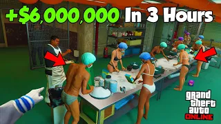 How To Make Over $6,000,000 In 3 Hours In GTA 5 Online | Anyone Can Make Millions Easy Doing This! How To Make Over $6,000,000 In 3 Hours In GTA 5 Online | Anyone Can Make Millions Easy Doing This!