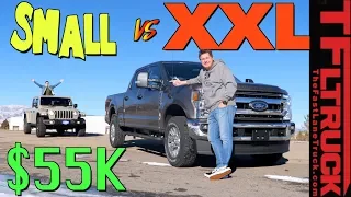 Surprise! We Bought Another $55K Truck And Immediately Had a Tug-of-War!