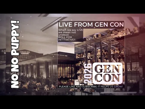 No No Puppy! What’s he getting into at Gen Con! #gencon