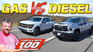 Ford F-150 vs Chevy Silverado HD: You Say Diesels Are Fuel Economy KINGS - We Put It to the Test!