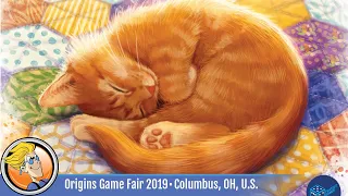 Calico - game overview at Origins Game Fair 2019