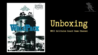 Wolfpack: Submarine Warfare in the North Atlantic, 1942-44 - Unboxing