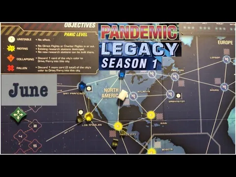 Pandemic Legacy: Season 1 - June