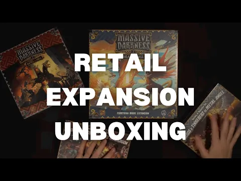 Massive Darkness 2 Retail Expansion Unboxing | Heavenfall | Monks, Bards, Necromancers and Tinkerers