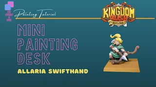 How to Paint KINGDOM RUSH: Rift in Time: ALLERIA SWIFTHAND Tutorial