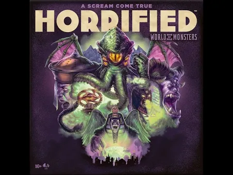 Dad vs Daughter - Horrified: World of Monsters - Unboxing