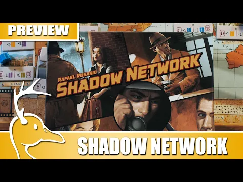 Shadow Network: A Game About Spies - Kickstarter Preview - (Quackalope Games)