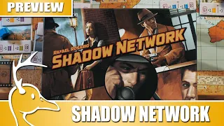 Shadow Network: A Game About Spies - Kickstarter Preview - (Quackalope Games)
