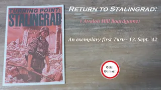 Return to "Turning Point: Stalingrad", Example of Play (Boardgame)