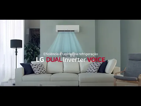 Ar Condicionado Split 9000BTUs Frio Branco 220V Dual Inverter Voice Wi Fi LG