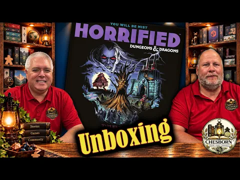 Horrified: D&D Ravenloft Unboxing | What Horrors Lurk Inside?