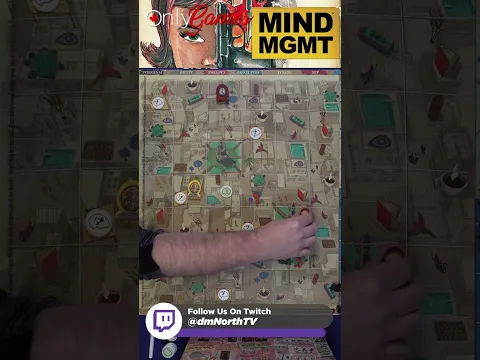 Mind MGMT: The Psychic Espionage Game Board Game In A Minute #shorts