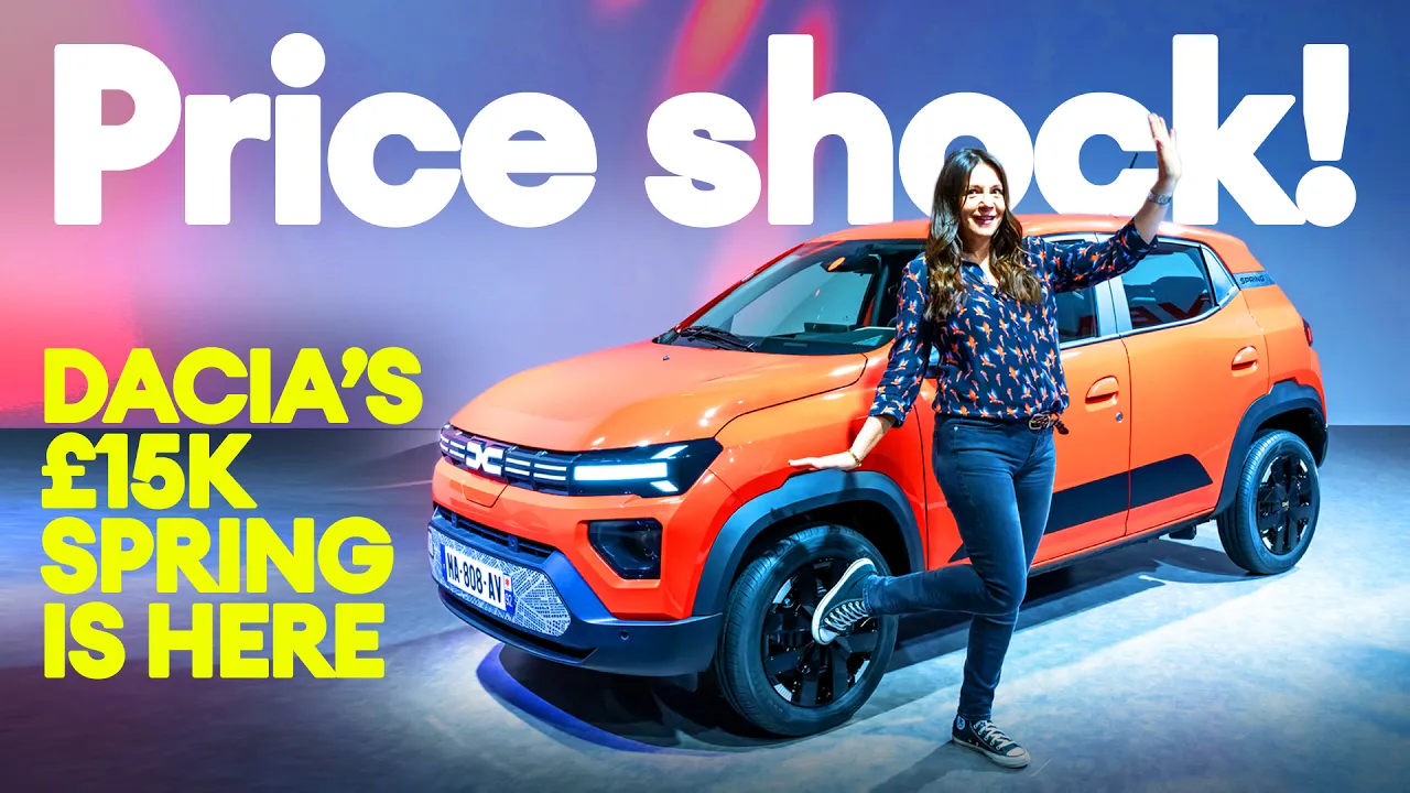 The £15k electric supermini is HERE! - 2024 Dacia Spring FIRST LOOK | Electrifying.com