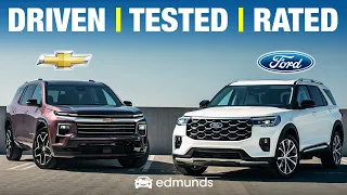 Ford Explorer vs. Chevy Traverse: Which American 3-Row SUV is Best?