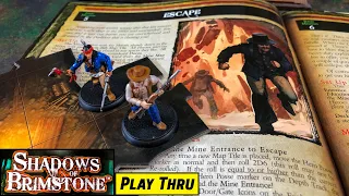SHADOWS OF BRIMSTONE Solo Play - Scenario Basic 5 ESCAPE