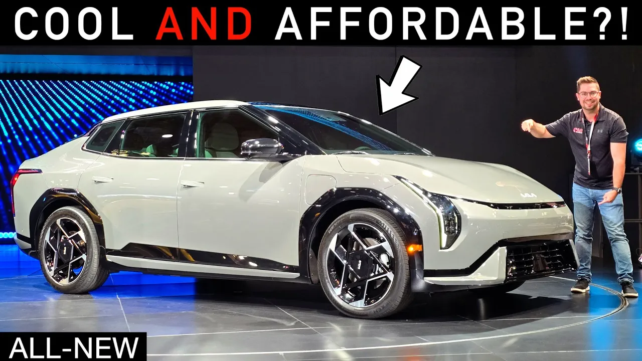 2026 Kia EV4 GT-Line -- An Affordable EV Sedan to Replace Your Civic??