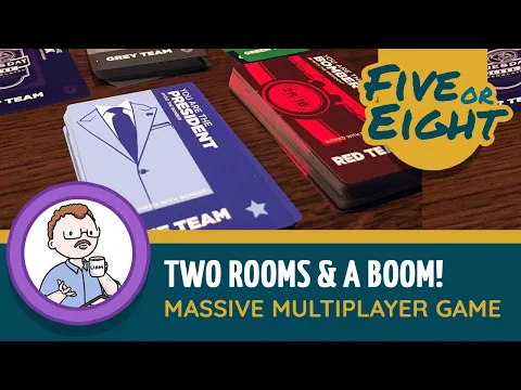 Two Rooms and a Boom gameplay (2 studios, 10 cameras, 16 players)