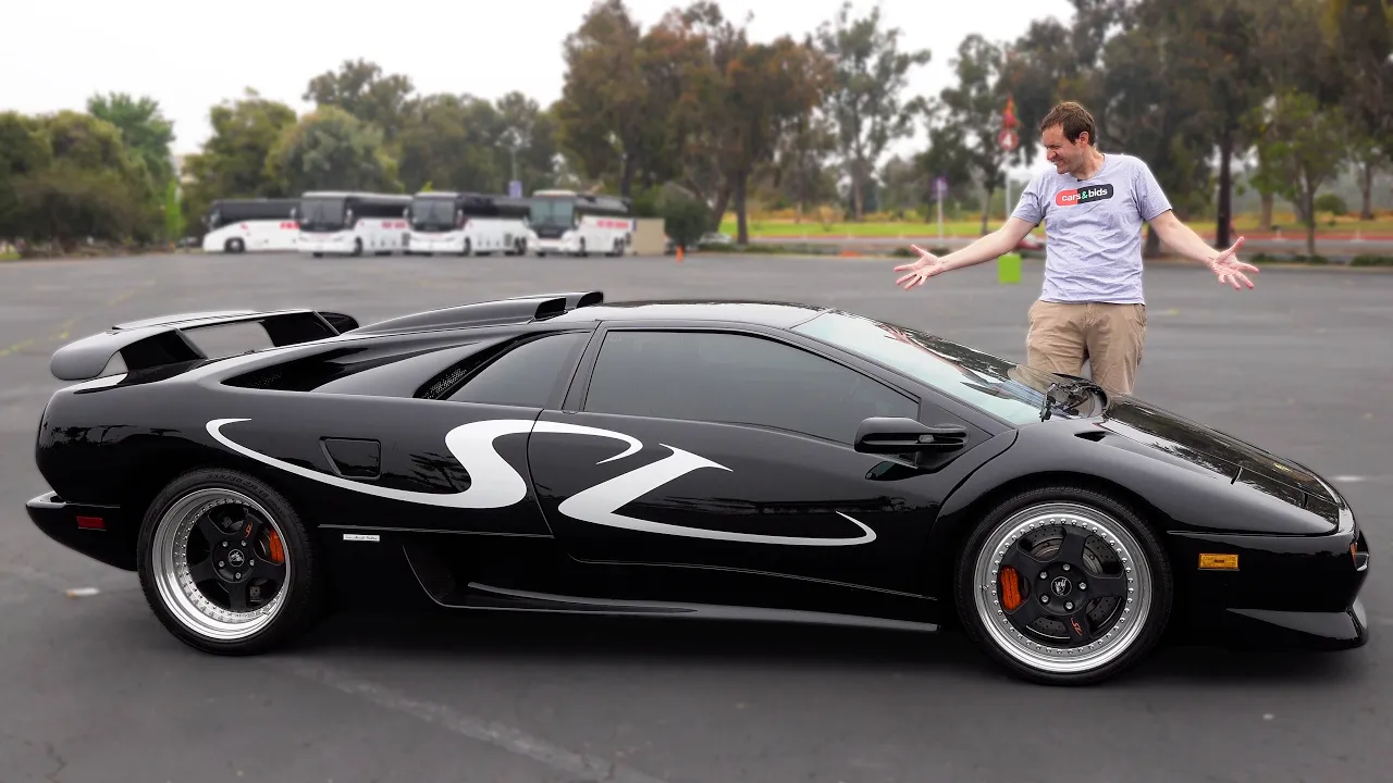 The 1998 Lamborghini Diablo SV Is an Insane $600,000 Automotive Icon