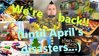 Josh Yaks about board games played in March - A brief return to form