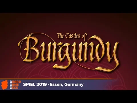 The Castles of Burgundy (with expansions) - game overview at SPIEL 2019