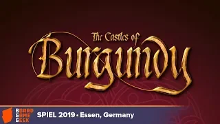 The Castles of Burgundy (with expansions) - game overview at SPIEL 2019