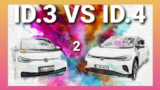 Elektroautos VW ID.4 gegen VW ID3 - Mega Vergleich! -2-