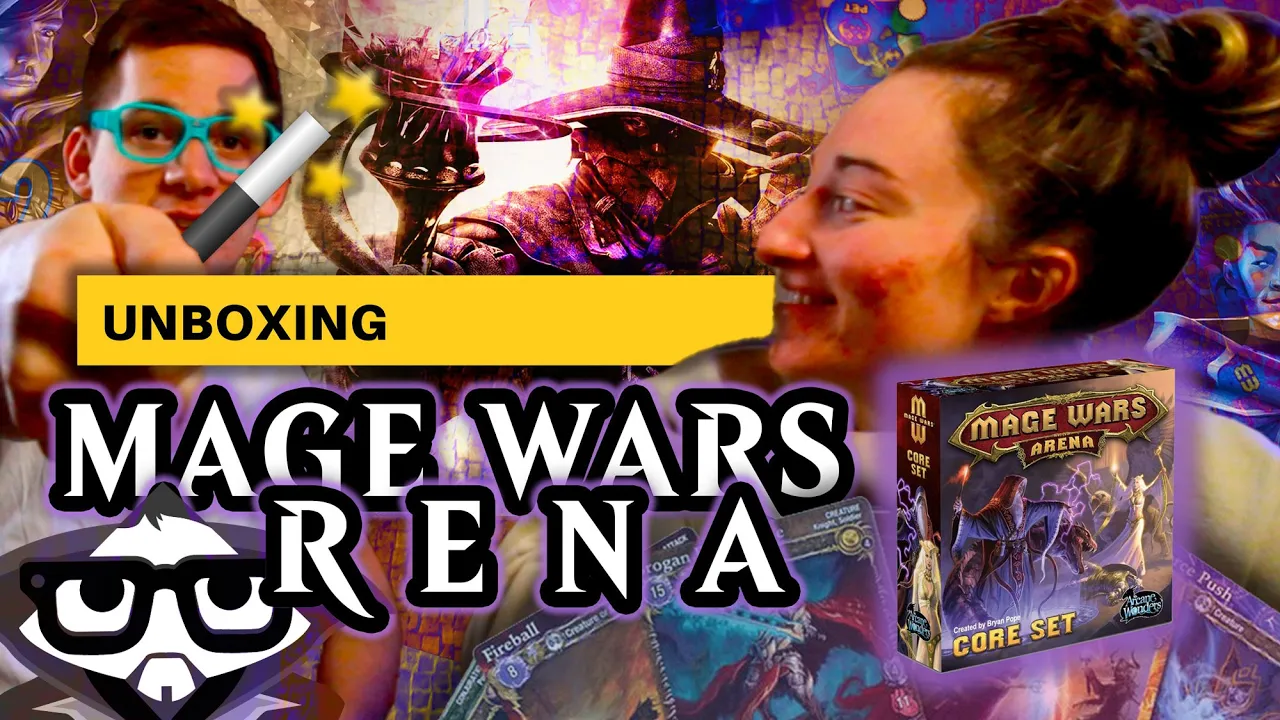 Mage Wars Arena | Funboxing & Discussion