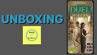 7 Wonders Duel: Agora - UNBOXING
