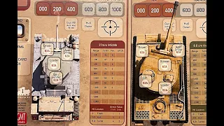 UNBOXING 'Tank Duel: Tank Pack #1' from GMT Games