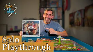 Unmatched: Tales to Amaze | Martian Invasion | Solo Playthrough