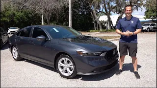 Is the 2023 Honda Accord LX a BETTER sedan to buy than a Toyota Camry LE?