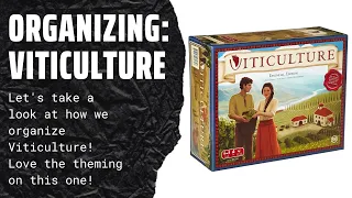 Organizing Viticulture Essential Edition (All Expansions, Fully Sleeved) SideGameLLC