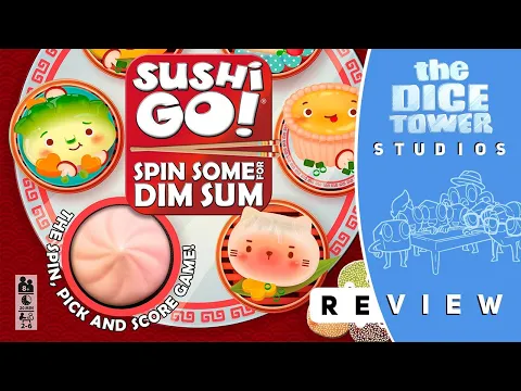 Sushi Go! Spin Some For Dim Sum Review: YOU Get A Steamed Bun! YOU Get A Steamed Bun...