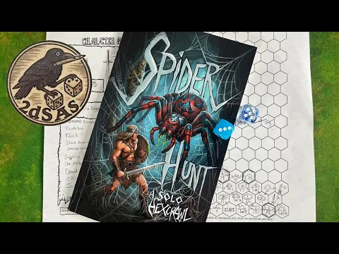 Spider Hunt - A solo hexcrawl series by Ganesha Games