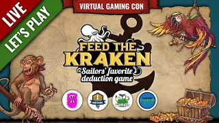 Virtual Gaming Con 2020 Live Play Feed the Kraken