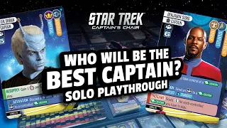Shran vs Sisko | Star Trek Captains Chair Solo Playthrough