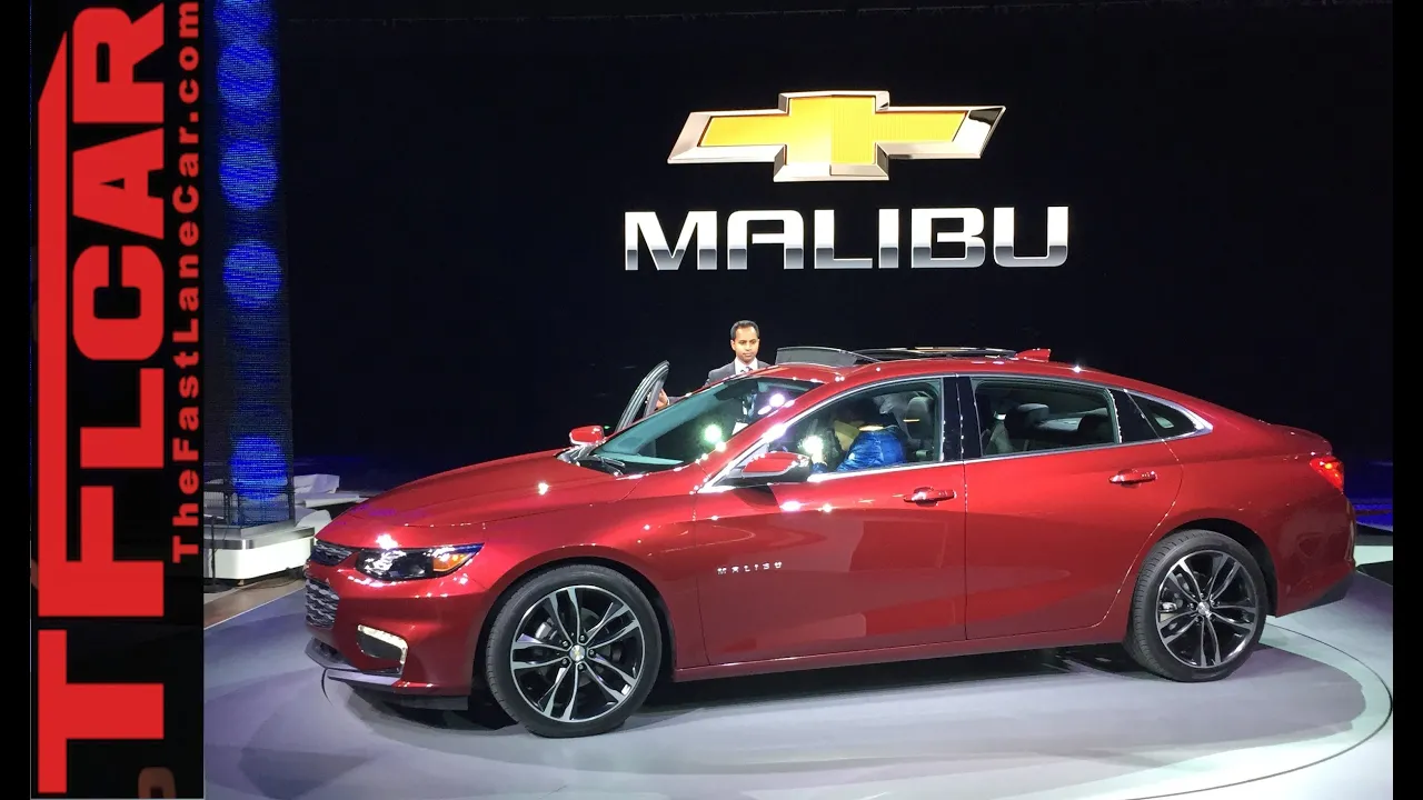 2016 Chevy Malibu: 2015 New York Auto Show One Take