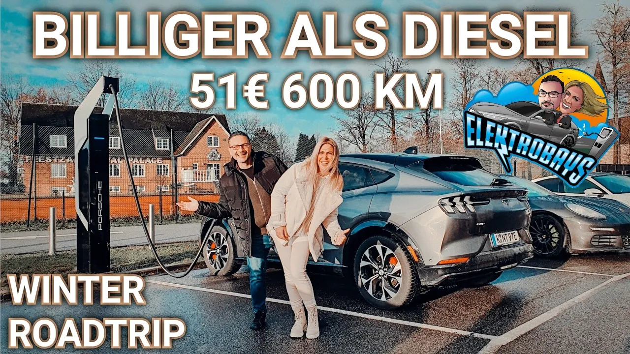 Elektroauto Roadtrip Brügge - Gent 600 Km im Ford Mustang Mach E