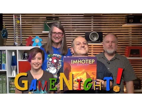 Imhotep - GameNight! Se4 Ep7 - How to Play and Playthrough