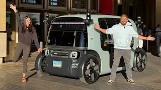 First Ride In Zoox! Autonomous Ride Share w/ Purpose-Built Electric Carriages