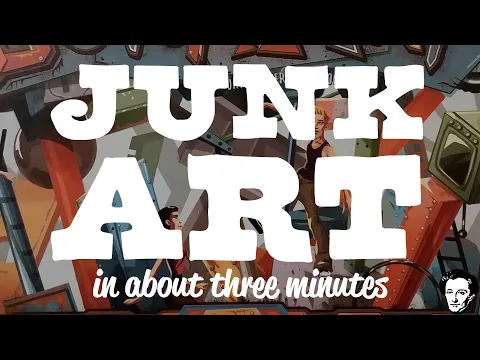Junk art in about 3 minutes