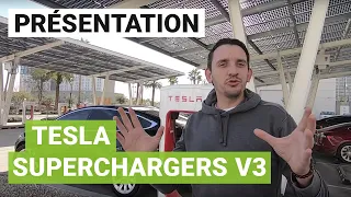 Tesla Supercharger V3 : l'incroyable station de recharge de Las Vegas