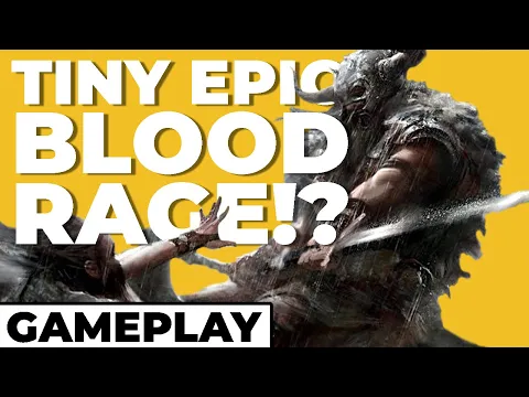 Tiny Epic: Blood Rage?! - 4 Player Gameplay