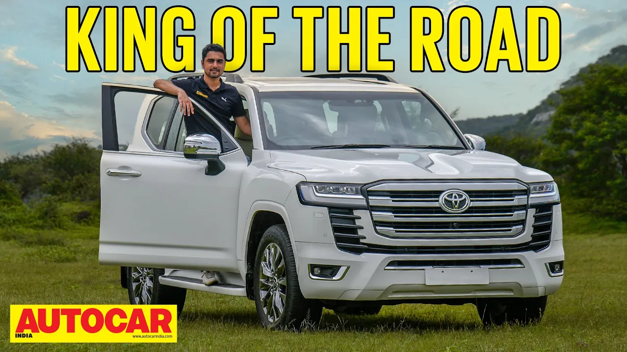 Toyota Land Cruiser LC 300 review - King of the road | First Drive | Autocar India