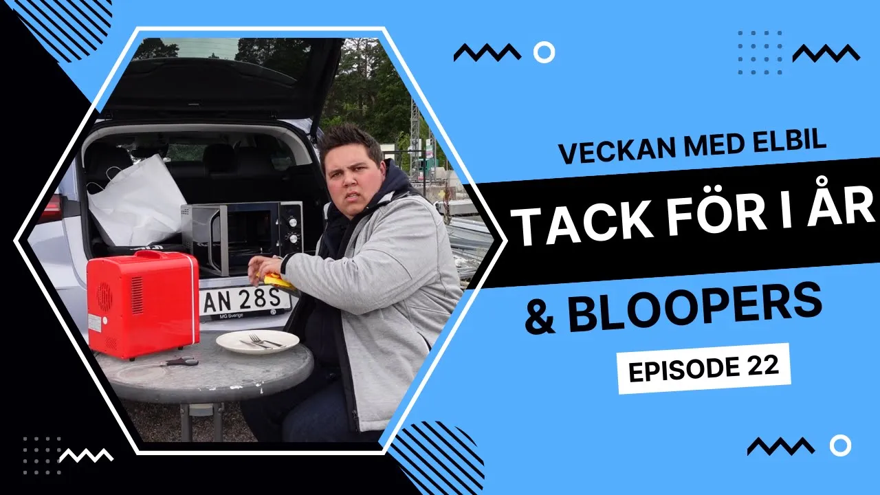 Veckan med elbil EP22 - Sista videon i år, ger bort biljetter till eCarExpo | Elbilsmagasinet