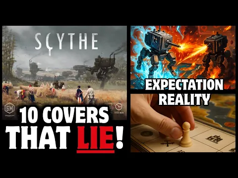 10 Tabletop Board Game Covers That LIE!