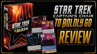 Star Trek Captain's Chair To Boldly Go Board Game Review (WizKids)